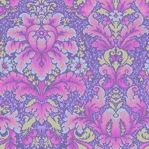 Tula Pink - Deja Vu Parisville - Damask Dot - Violet