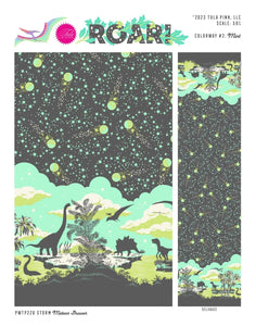 Tula Pink - Roar - Meteor showers - Storm