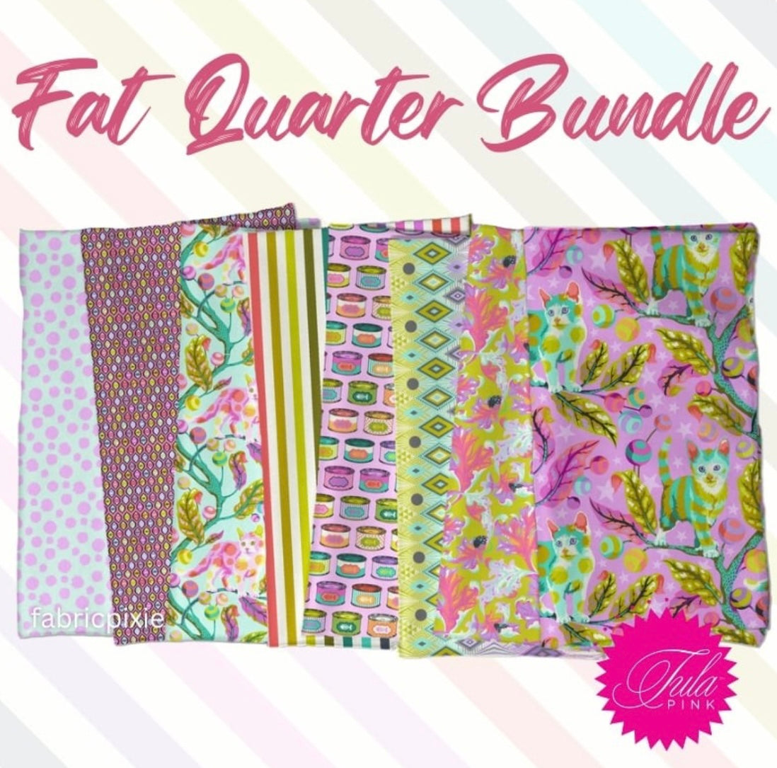 Tula Pink - Tabby Road - FQ Bundle (hand cut)