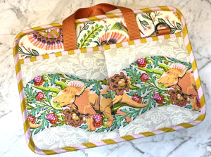 A Place For Everything Bag 2.0-Roar-Triceratops-Orange